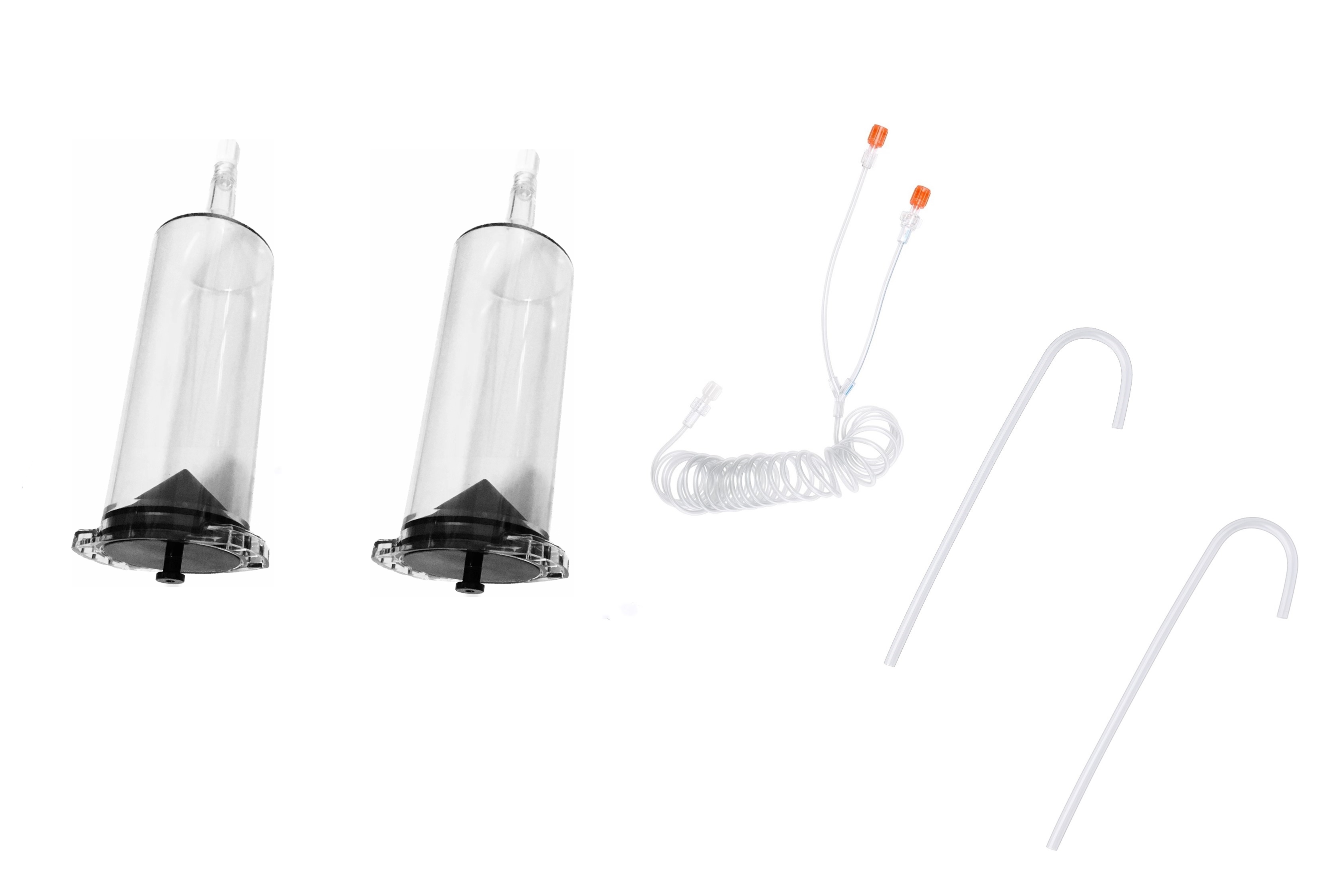 메드트론 아큐트론 CT 이중 헤드 조영제 주입기용 OEM 200ml CT 조영제 주사기 (제조사 및 제품) | LnkMed